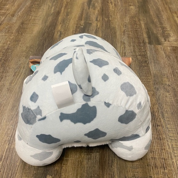 Squishmallows Raylor Dog Plush Toy Blue Gray Spots Squeeze Mallows Jazwares - Picture 8 of 14